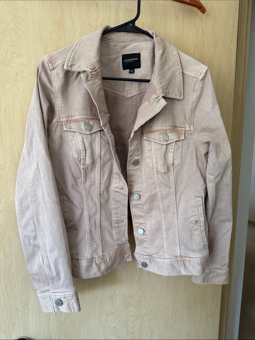 Liverpool Women's Denim Truckeт Jacket - Picture 3 of 4